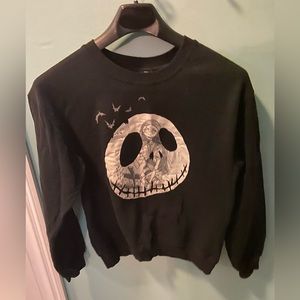 The nightmare before Christmas long sleeve sweatshirt Juniors size M 7-9.